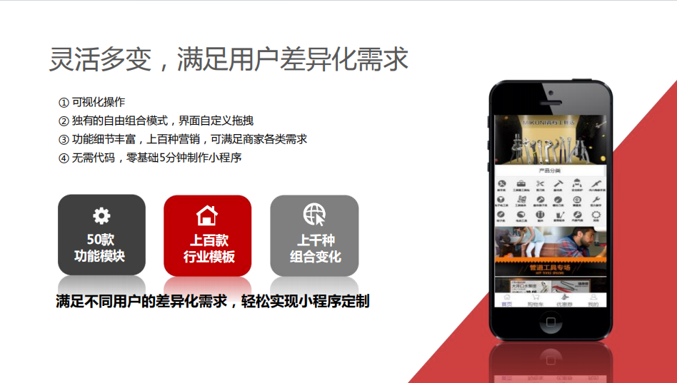 三合一小程序制作